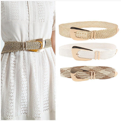 Belt Leather Braided Model Jabu by Zictor