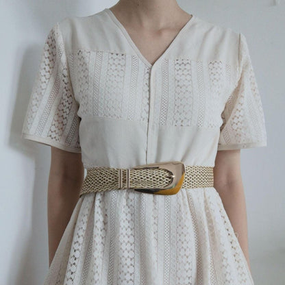 Belt Leather Braided Model Jabu by Zictor