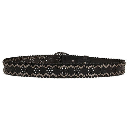 Belt TO Rivets For Women Model Louu by Zictor