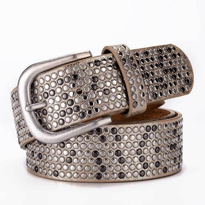 Belt CAydentée for Women, model Riven - Zictor