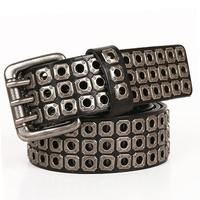 Belt For Women With Rivets - Model Dale