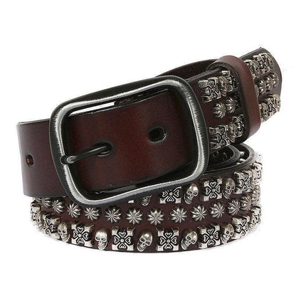 Belt CAydentée for Women ou Men, model Ellisen - Zictor