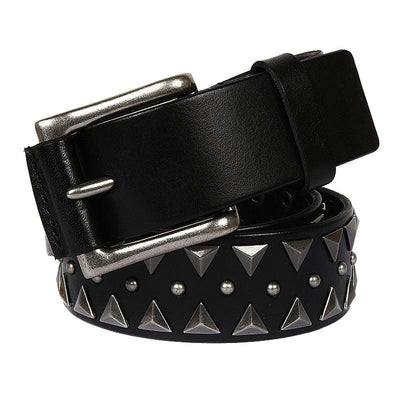 Studded Black Belt Stylish for Women - Model Rue