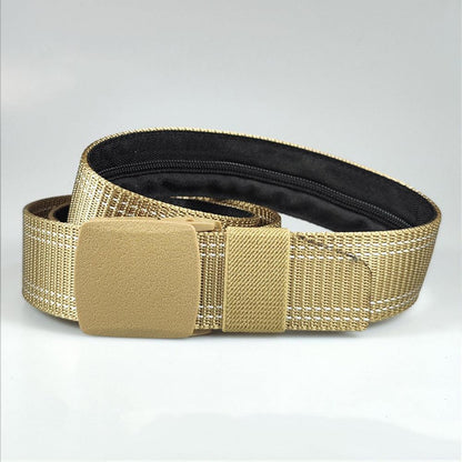 Belt Cache Billets in nylon for men ou women, model Noah - Zictor