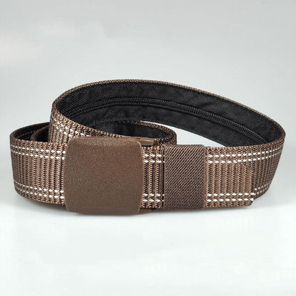 Belt Cache Billets in nylon for men ou women, model Noah - Zictor