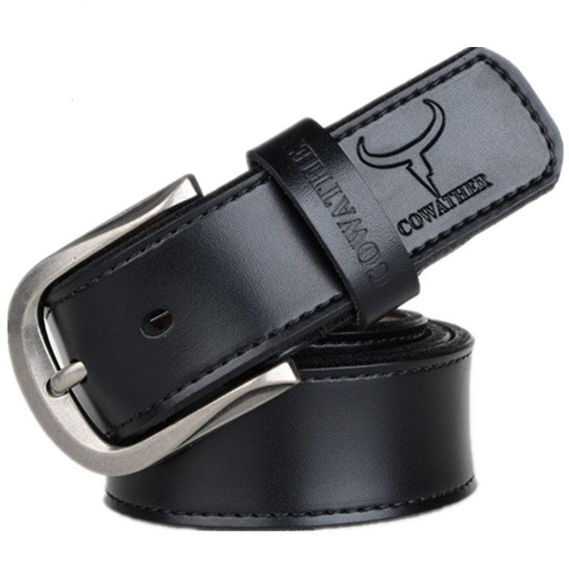 Belt Casual in leather for men, model Bex - Zictor
