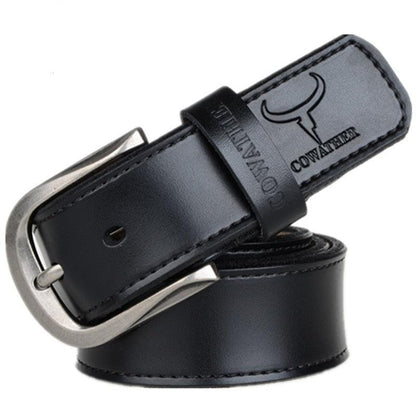 Belt Casual in leather for men, model Bex - Zictor