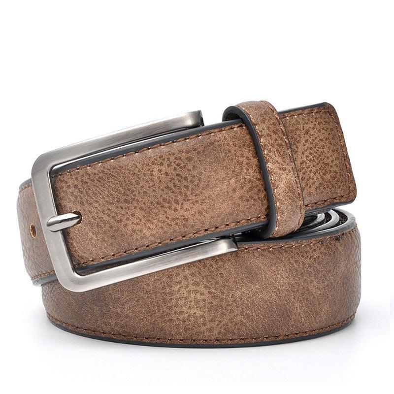 Belt Casual in leather for men, model Caseey - Zictor
