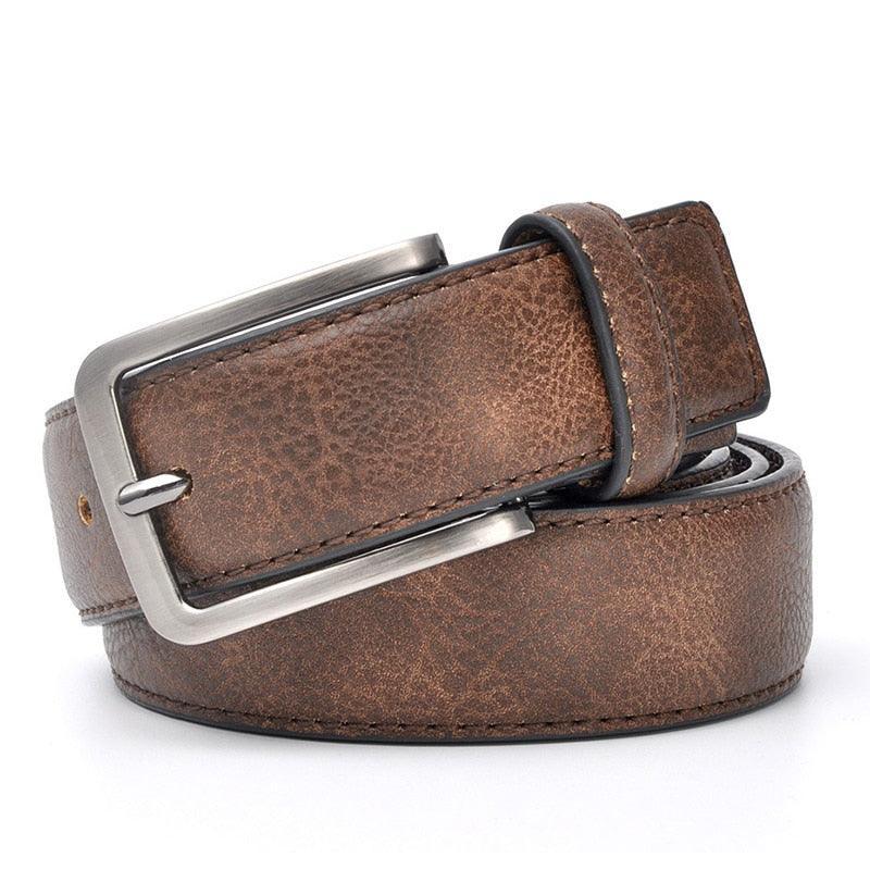 Belt Casual in leather for men, model Caseey - Zictor