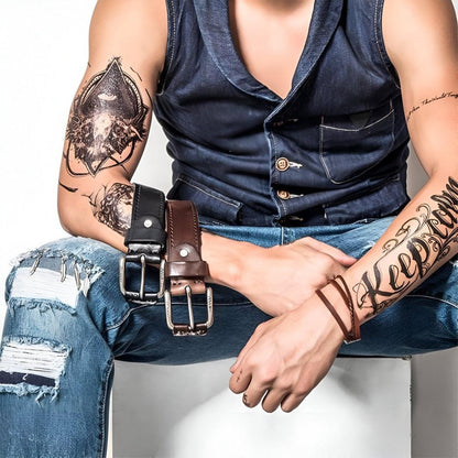 Belt In Leather For Men Model Coreey by Zictor
