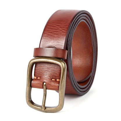 Belt Casual in leather for men, model Imani - Zictor