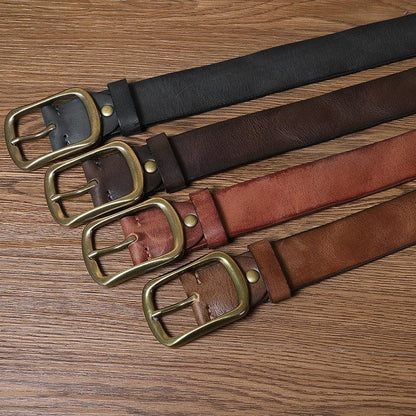 Belt In Leather For Men Model Imani by Zictor