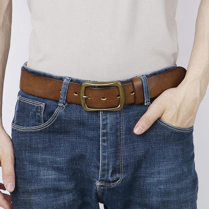 Belt In Leather For Men Model Imani by Zictor