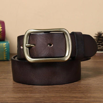 Belt In Leather For Men Model Imani by Zictor