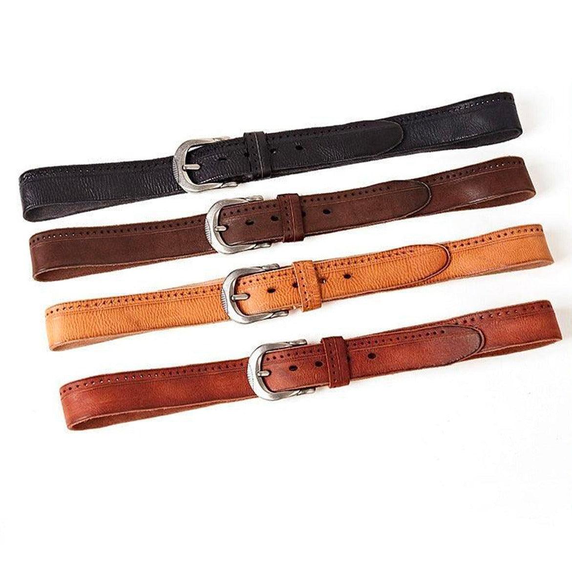 Belt In Leather For Men Model Jona by Zictor