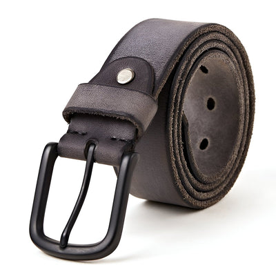 Full - Grain Belt for Men - Aged Finish - Model Kacei