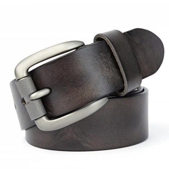 Belt Casual in leather for men, model Kai - Zictor