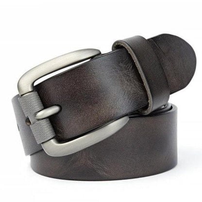 Belt Casual in leather for men, model Kai - Zictor