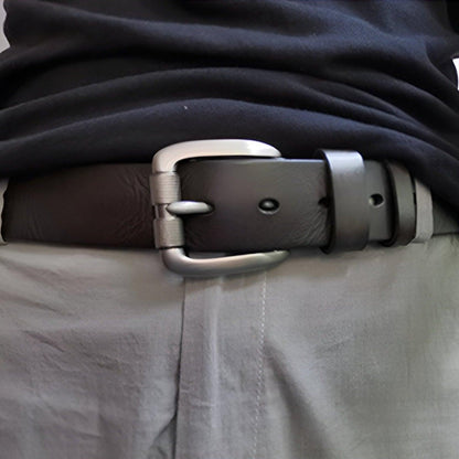Belt In Leather For Men Model Kai by Zictor