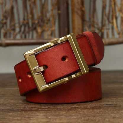 Belt In Leather For Men Model Kyree by Zictor