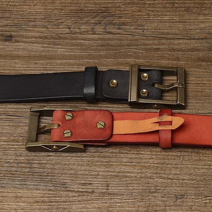 Belt In Leather For Men Model Kyree by Zictor