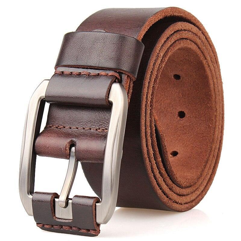 Belt Casual in leather for men, model Lennan - Zictor
