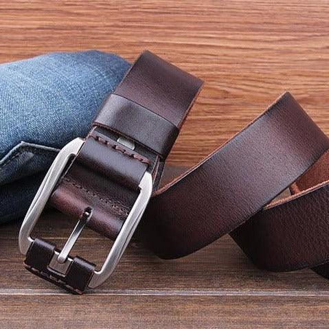 Belt In Leather For Men Model Lennan by Zictor