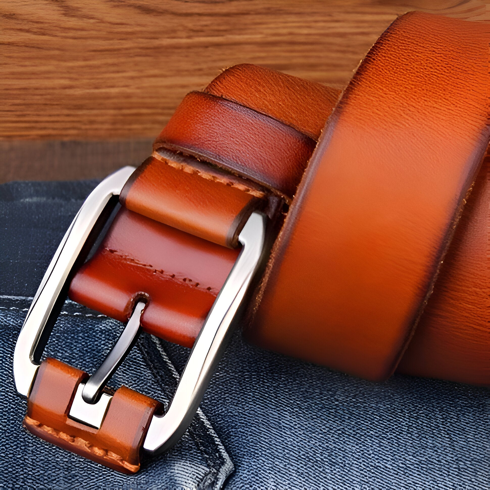 Belt In Leather For Men Model Lennan by Zictor