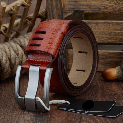 Belt In Leather For Men Model Alix by Zictor