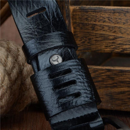 Belt In Leather For Men Model Alix by Zictor
