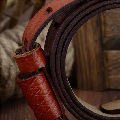 Belt In Leather For Men Model Alix by Zictor