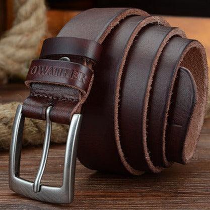 Belt In Leather For Men Model Rune by Zictor