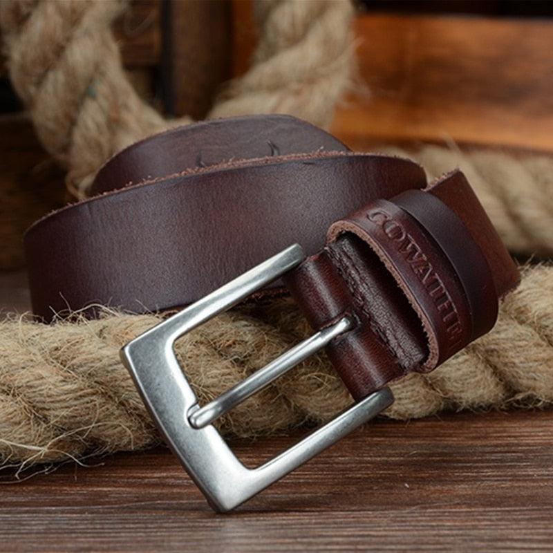 Belt In Leather For Men Model Rune by Zictor