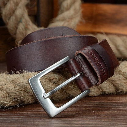 Belt In Leather For Men Model Rune by Zictor