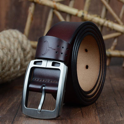 Belt Casual in leather for men, model Sifaa - Zictor