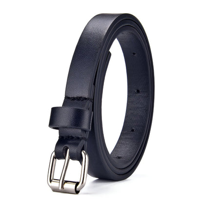 Belt Adjustable For Fille Ou Garcon In Simili Vegan Buckle Silver Model Jodie by Zictor