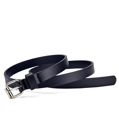 Belt Adjustable For Fille Ou Garcon In Simili Vegan Buckle Silver Model Jodie by Zictor