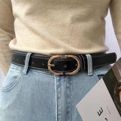 Belt For Women TO Buckle Double D Disponible In Large Size Model Jami by Zictor