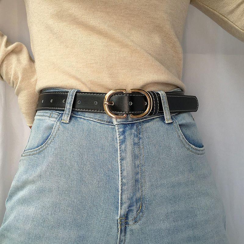 Belt For Women TO Buckle Double D Disponible In Large Size Model Jami by Zictor