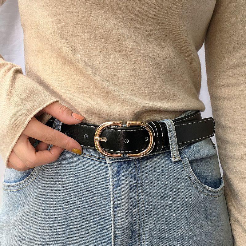 Belt For Women TO Buckle Double D Disponible In Large Size Model Jami by Zictor