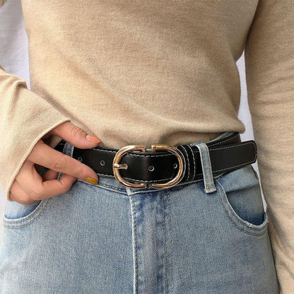Belt For Women TO Buckle Double D Disponible In Large Size Model Jami by Zictor