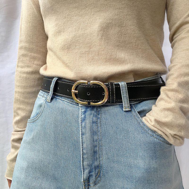 Belt For Women TO Buckle Double D Disponible In Large Size Model Jami by Zictor