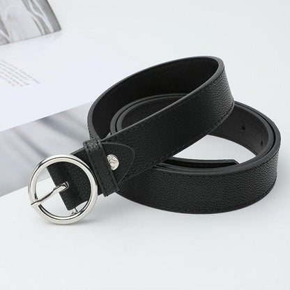Belt For Women TO Buckle Ronde Disponible In Large Size Model Arieli by Zictor