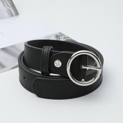 Belt For Women TO Buckle Ronde Disponible In Large Size Model Arieli by Zictor