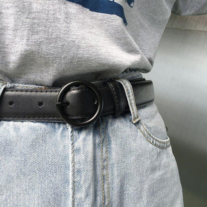 Belt For Women TO Buckle Ronde Disponible In Large Size Model Kody by Zictor