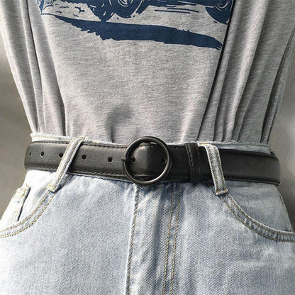 Belt For Women TO Buckle Ronde Disponible In Large Size Model Kody by Zictor
