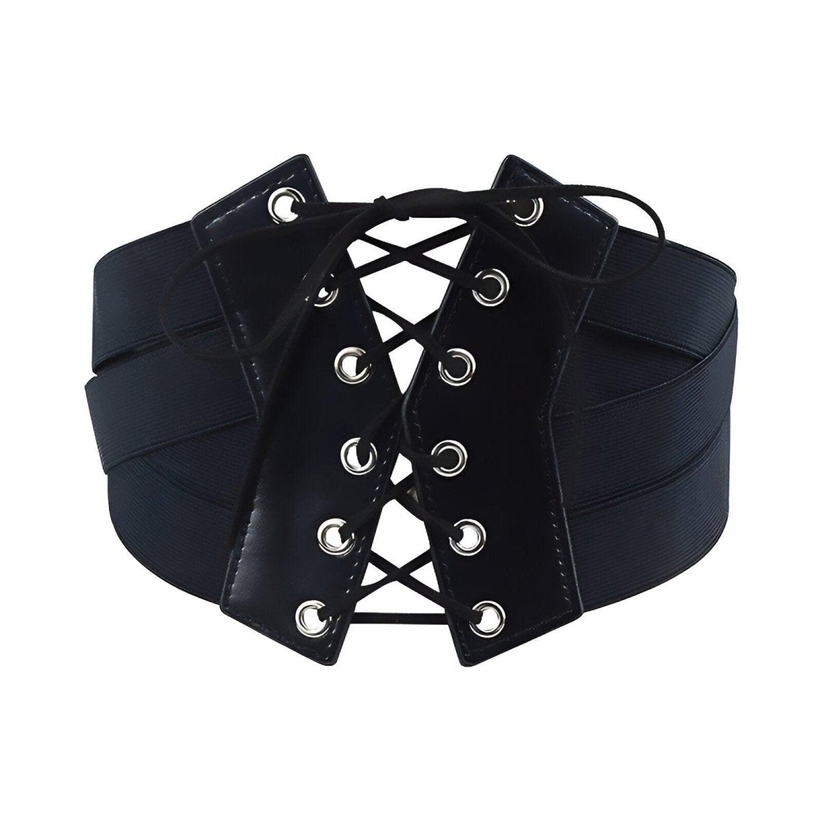 Belt corset to bretelles qui s'entremêlent, model Fernar - Zictor
