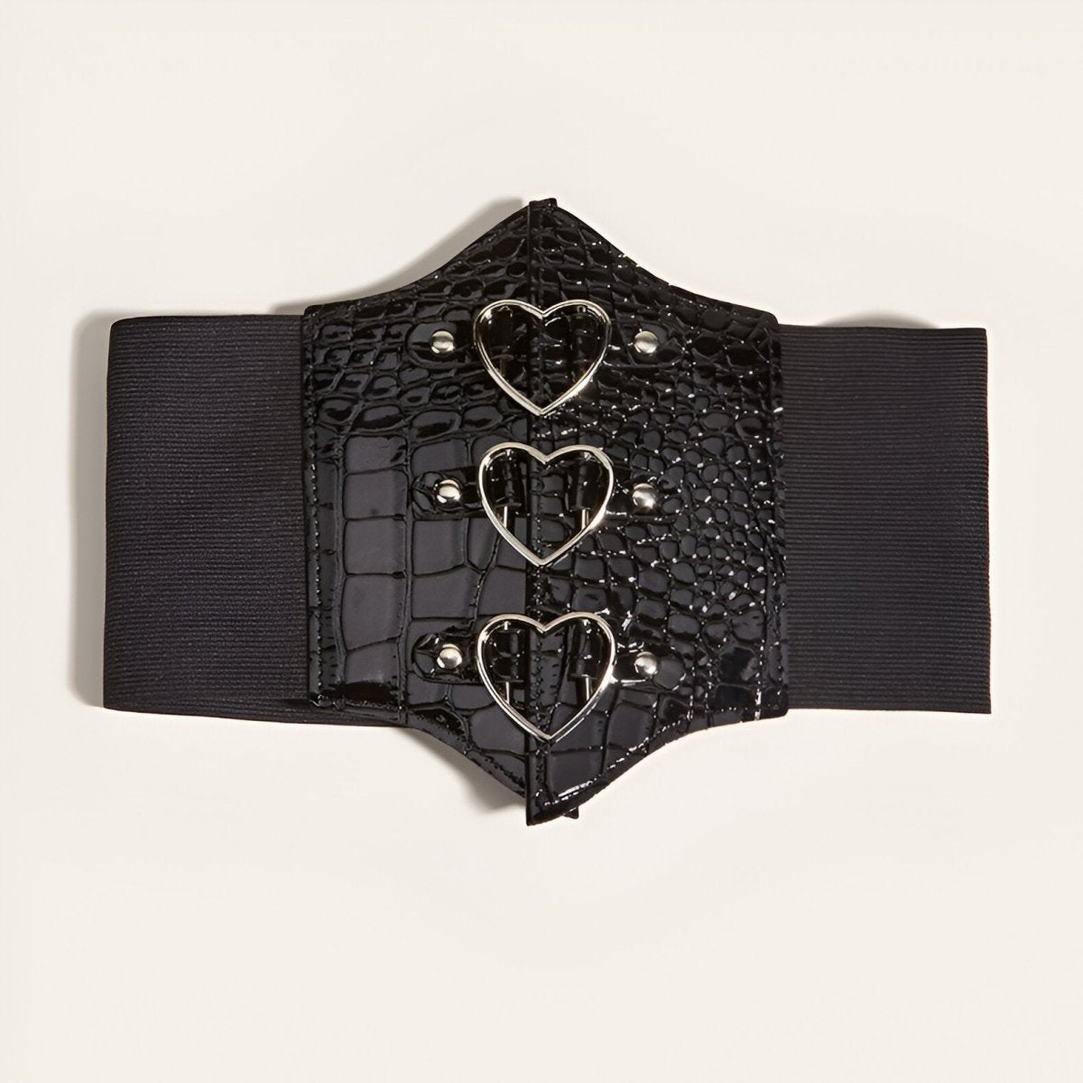 Belt corset to buckle in forme of cœur, model Athénaïs - Zictor