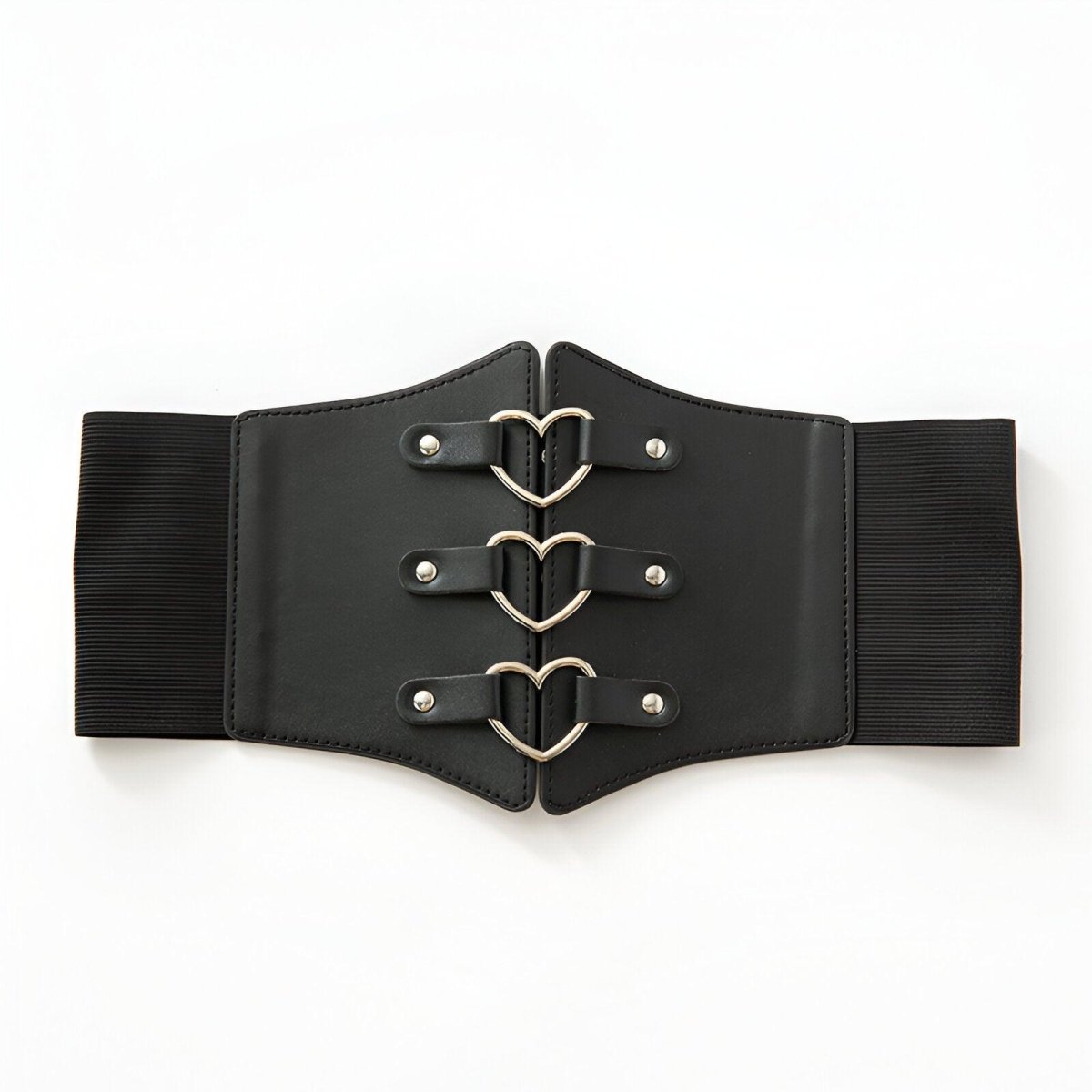 Belt corset to buckles in forme of cœur, model Calypso - Zictor