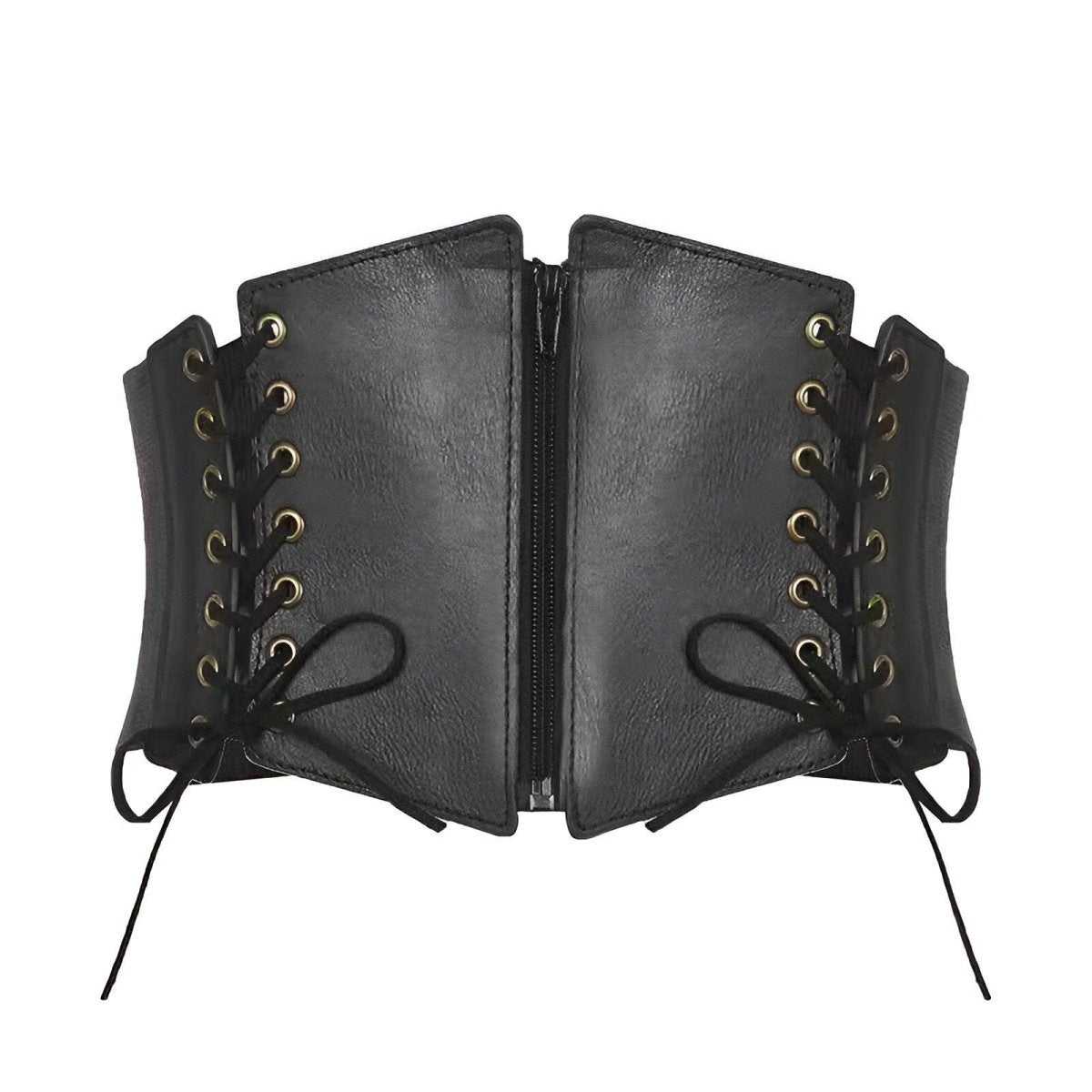 Belt corset to fermeture éclair and lacets sur the côtés, model DKendrixen - Zictor